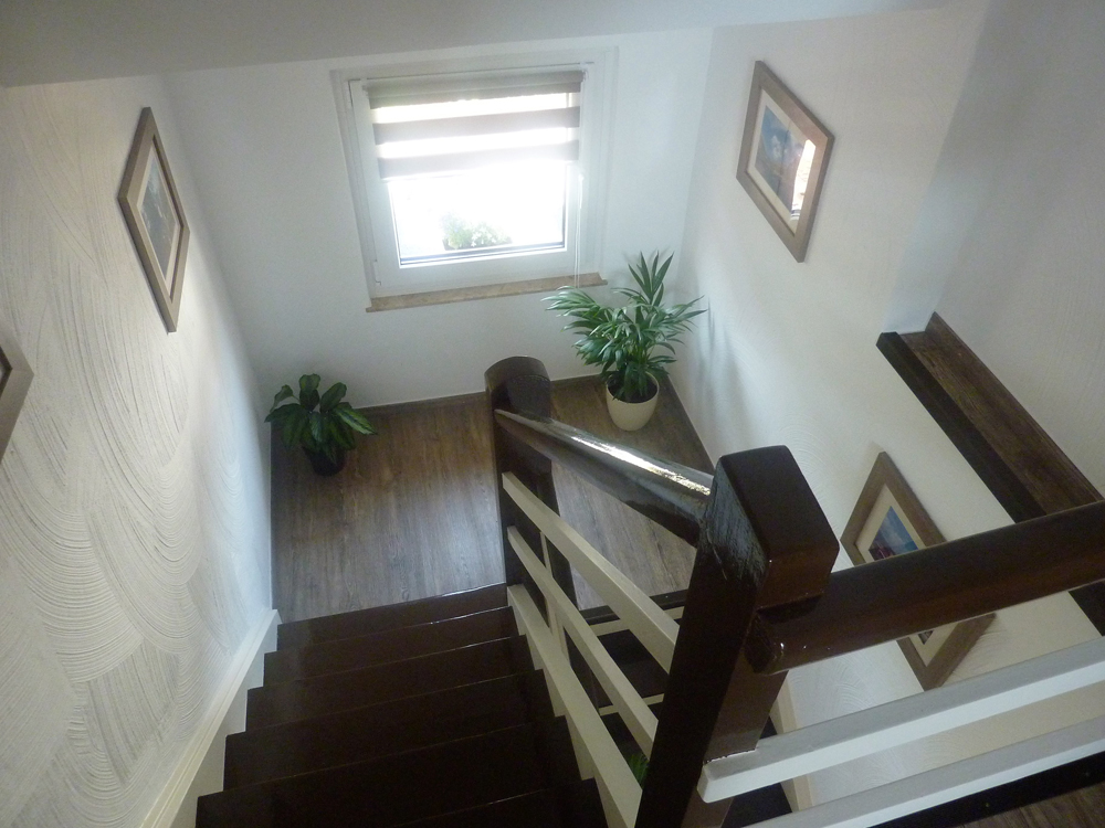 Trebenhaus ganz oben nachher