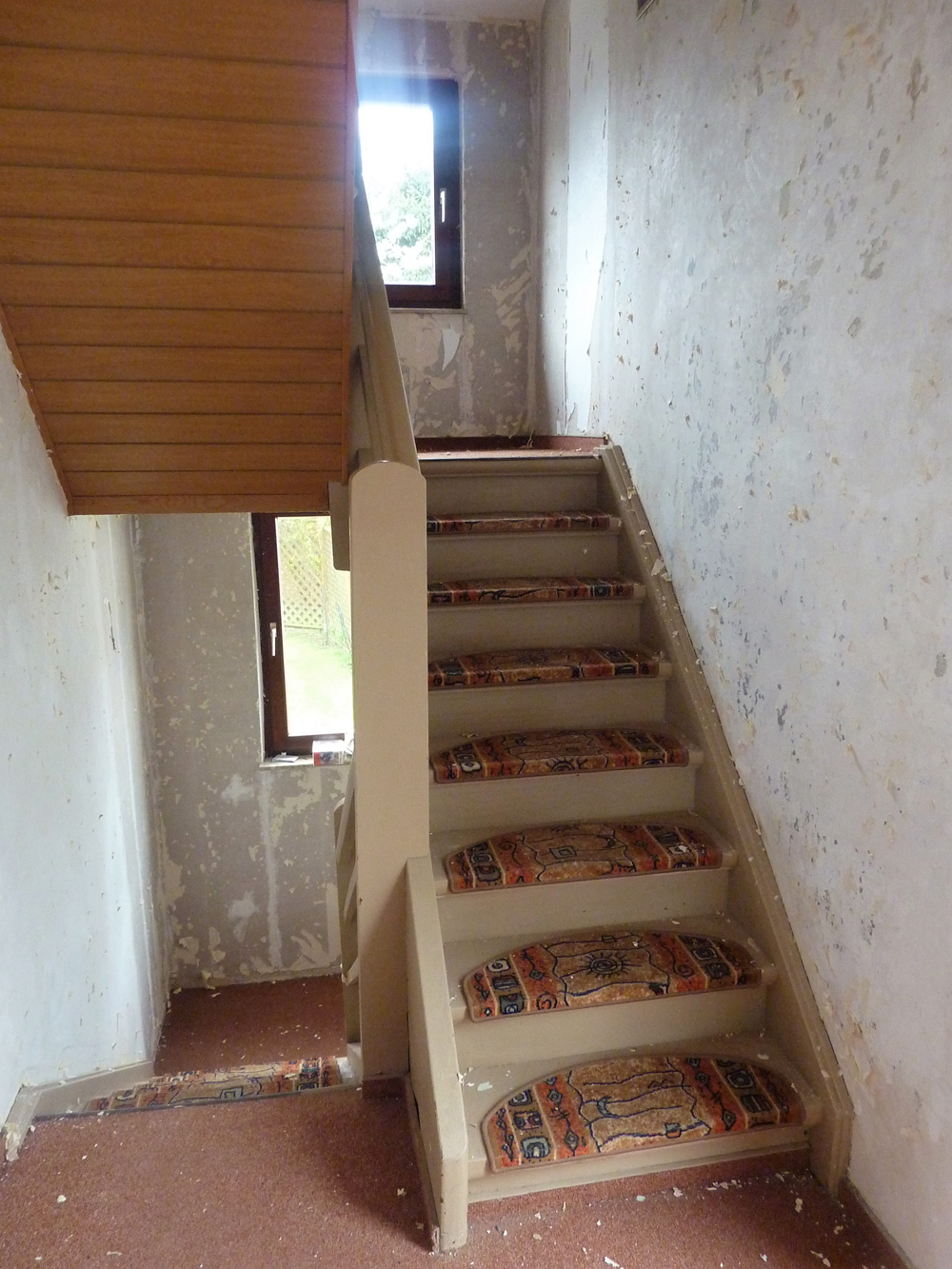 Trebenhaus oben vorher